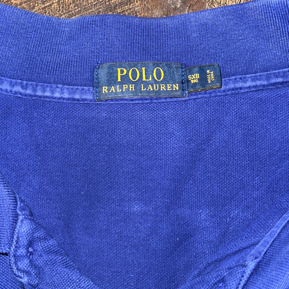 Ralph Lauren Royal Blue Polo Shirt - Picture 2 of 4